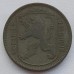 Бельгия 1 франк 1942 BELGIE - BELGIQUE