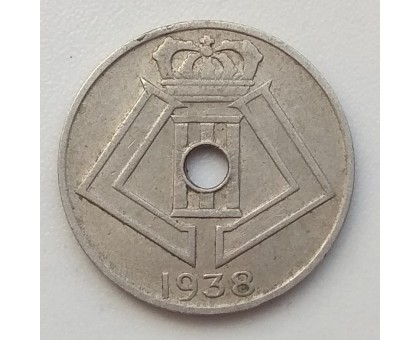 Бельгия 5 сантимов 1938 BELGIQUE - BELGIE