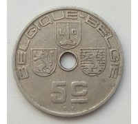 Бельгия 5 сантимов 1938 BELGIQUE - BELGIE