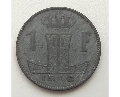 Бельгия 1 франк 1946 BELGIE - BELGIQUE