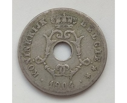 Бельгия 10 сантимов 1904 Belgie