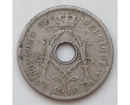 Бельгия 5 сантимов 1910 Belgique