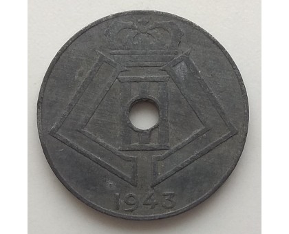 Бельгия 10 сантимов 1943 BELGIQUE - BELGIE