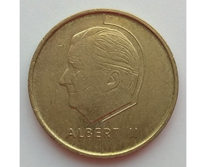 Бельгия 5 франков 1994-2001. BELGIE