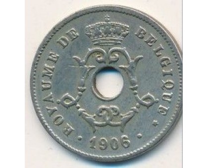 Бельгия 10 сантимов 1906 Belgique