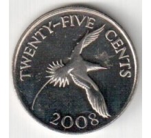 Бермуды 25 центов 1999-2009