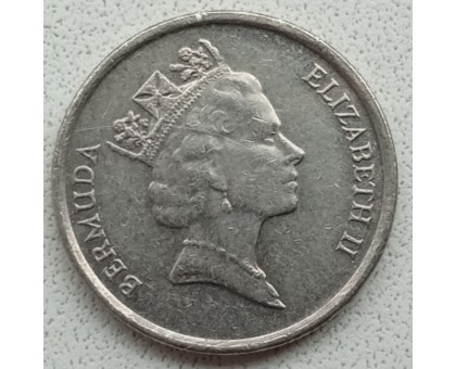 Бермуды 10 центов 1986-1998