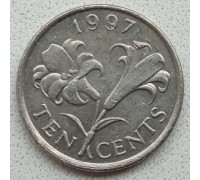 Бермуды 10 центов 1986-1998