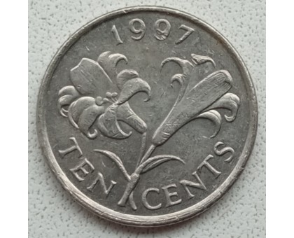Бермуды 10 центов 1986-1998