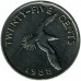 Бермуды 25 центов 1986-1998