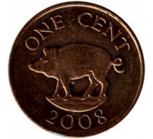 Бермуды 1 цент 2008-2009