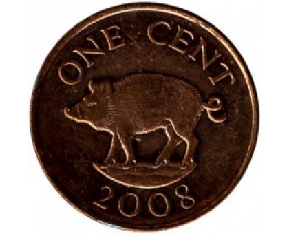 Бермуды 1 цент 2008-2009