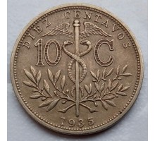 Боливия 10 сентаво 1935