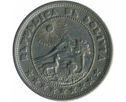 Боливия 10 сентаво 1937