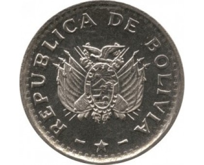 Боливия 2 сентаво 1987