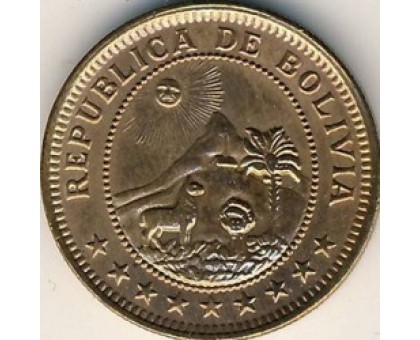 Боливия 1 боливиано 1951