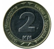 Босния и Герцеговина 2 марки 2000-2008