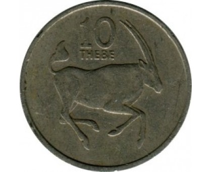 Ботсвана 10 тхебе 1976-1989