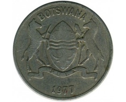 Ботсвана 25 тхебе 1976-1989