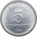 Бразилия 5 сентаво 1986-1988