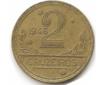Бразилия 2 крузейро 1942-1956