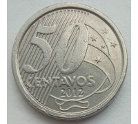 Бразилия 50 сентаво 2002-2017