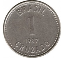 Бразилия 1 крузадо 1986-1988