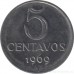 Бразилия 5 сентаво 1969-1975