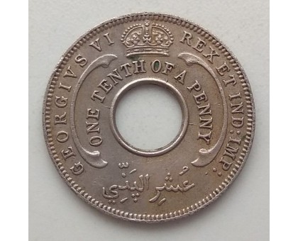 Британская Западная Африка 1/10 пенни 1938