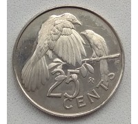 Британские Виргинские острова 25 центов 1973-1984