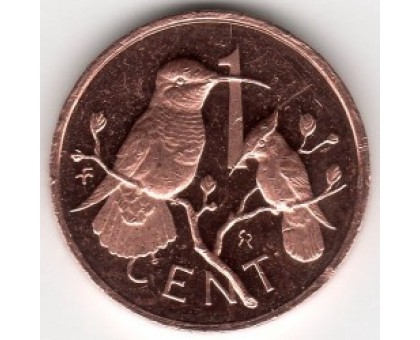 Британские Виргинские острова 1 цент 1973-1984