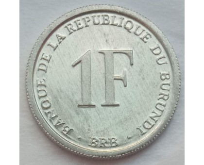 Бурунди 1 франк 1976-2003