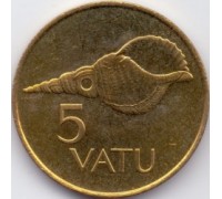 Вануату 5 вату 1983-2009