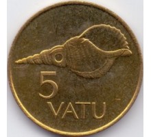 Вануату 5 вату 1983-2009