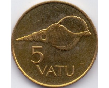 Вануату 5 вату 1983-2009