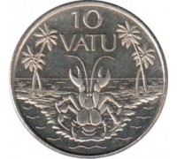 Вануату 10 вату 1983-2009