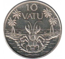 Вануату 10 вату 1983-2009