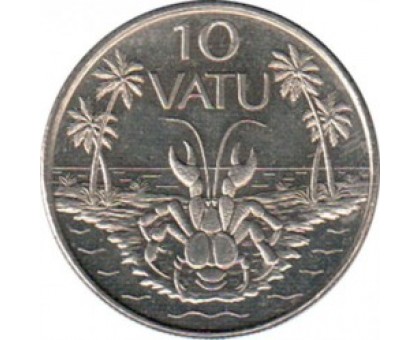 Вануату 10 вату 1983-2009