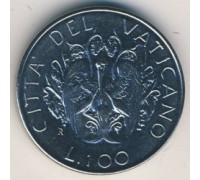 Ватикан 100 лир 1989