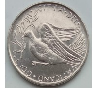 Ватикан 100 лир 1970-1977