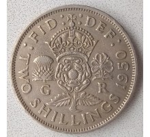 Великобритания 2 шиллинга 1950