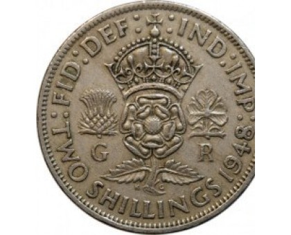 Великобритания 2 шиллинга 1948