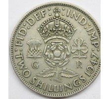 Великобритания 2 шиллинга 1947