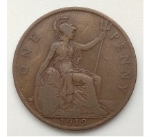 Великобритания 1 пенни 1919