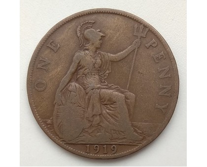 Великобритания 1 пенни 1919
