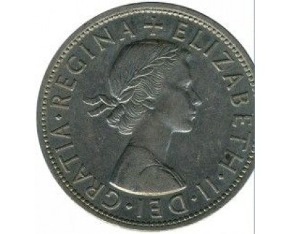 Великобритания 1/2 кроны 1958