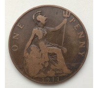 Великобритания 1 пенни 1911