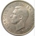 Великобритания 1/2 кроны 1949