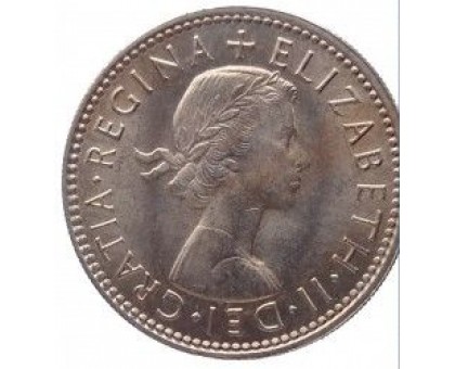 Великобритания 1 шиллинг 1965 Английский герб
