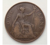 Великобритания 1 пенни 1916